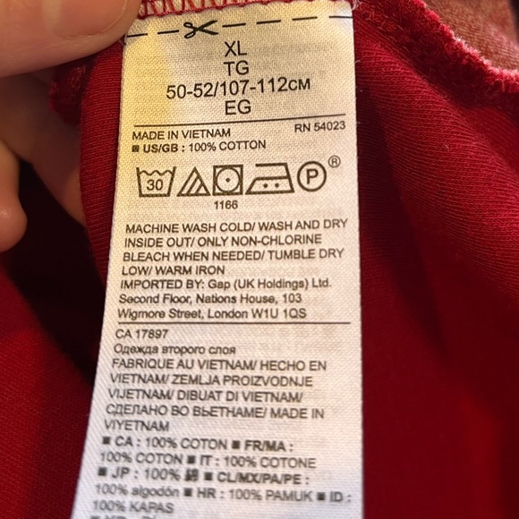 Banana Republic polo shirt mens XL Luxury Touch red white blue USA super soft - Picture 8 of 10